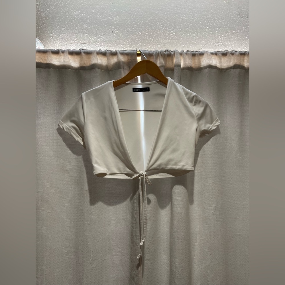 SHEIN Wrap Top & Skirt
